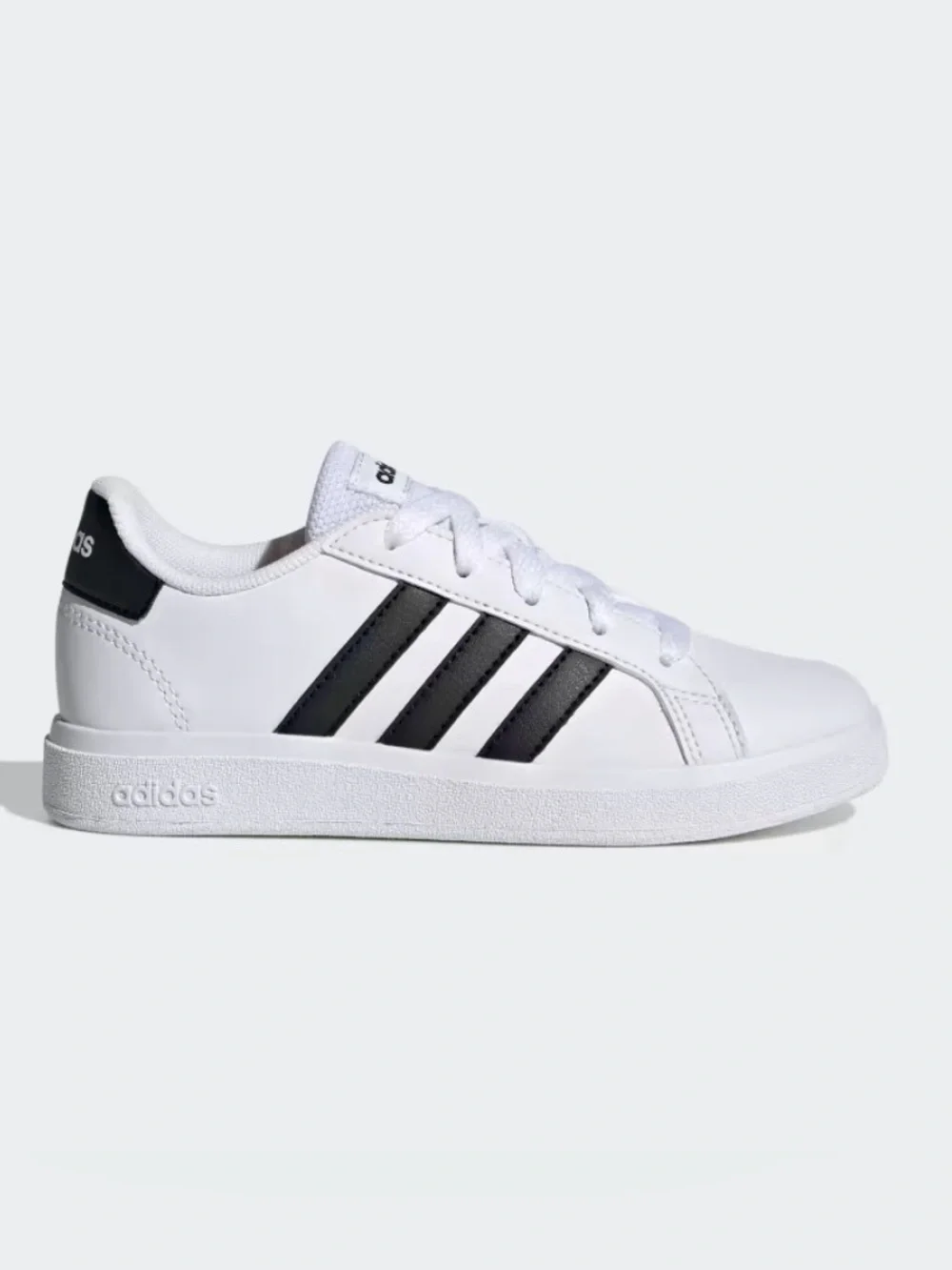 Adidas Kids Grand Court 2.0 White and Black Sneakers NWT